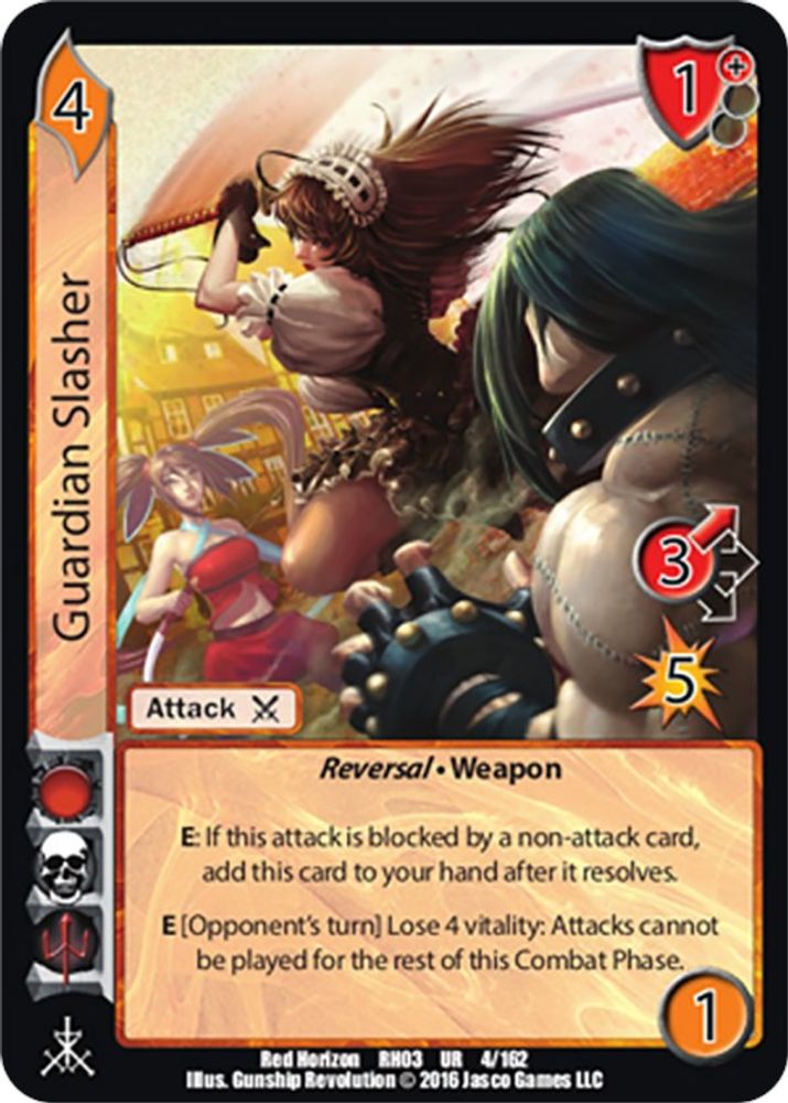 Guardian Slasher, Standard, front