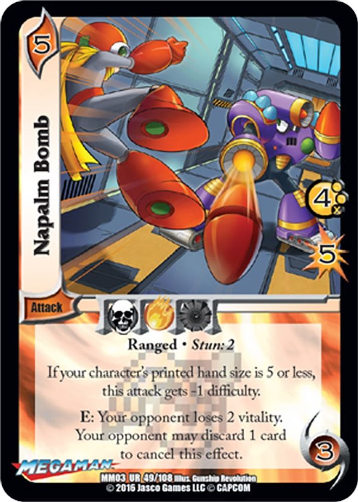 Napalm Bomb, Standard, front