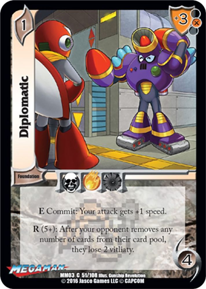 Diplomatic, Standard, front