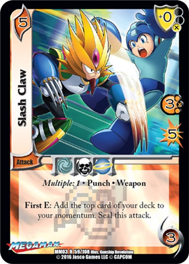 Slash Claw, Standard, front