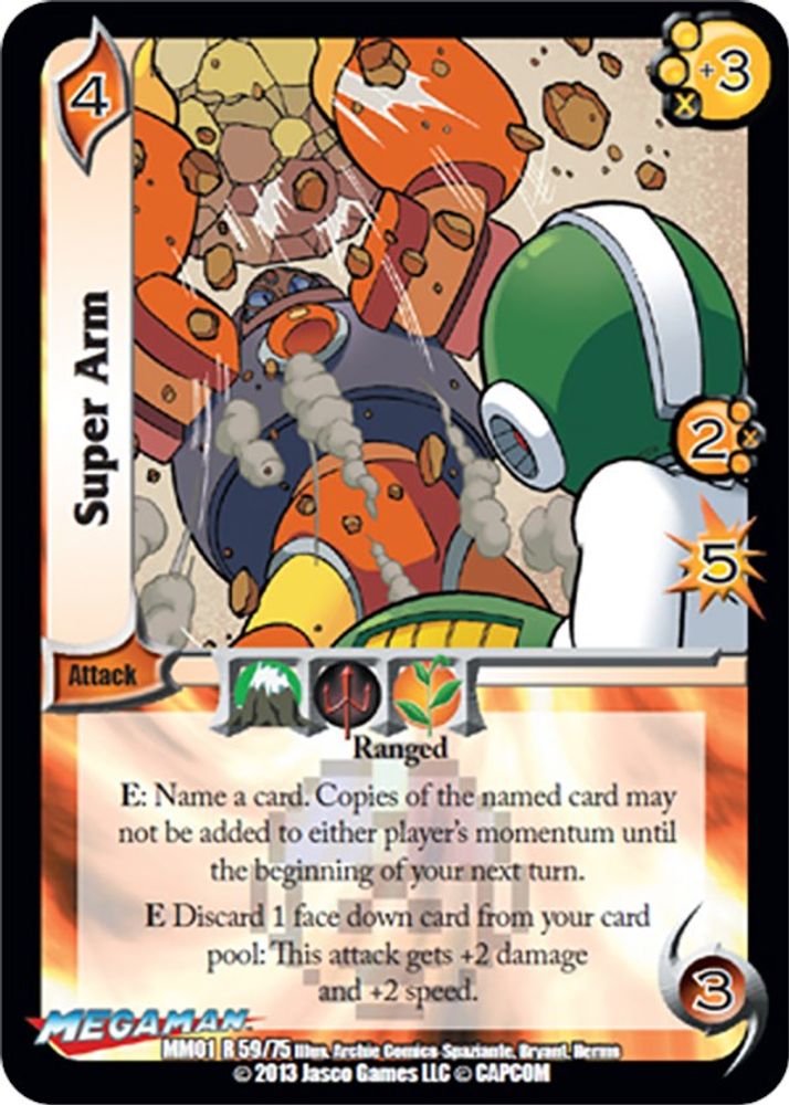 Super Arm, Standard, front