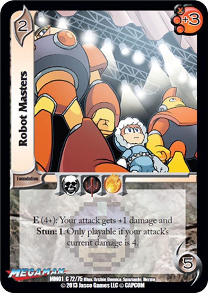 Robot Masters, Standard, front