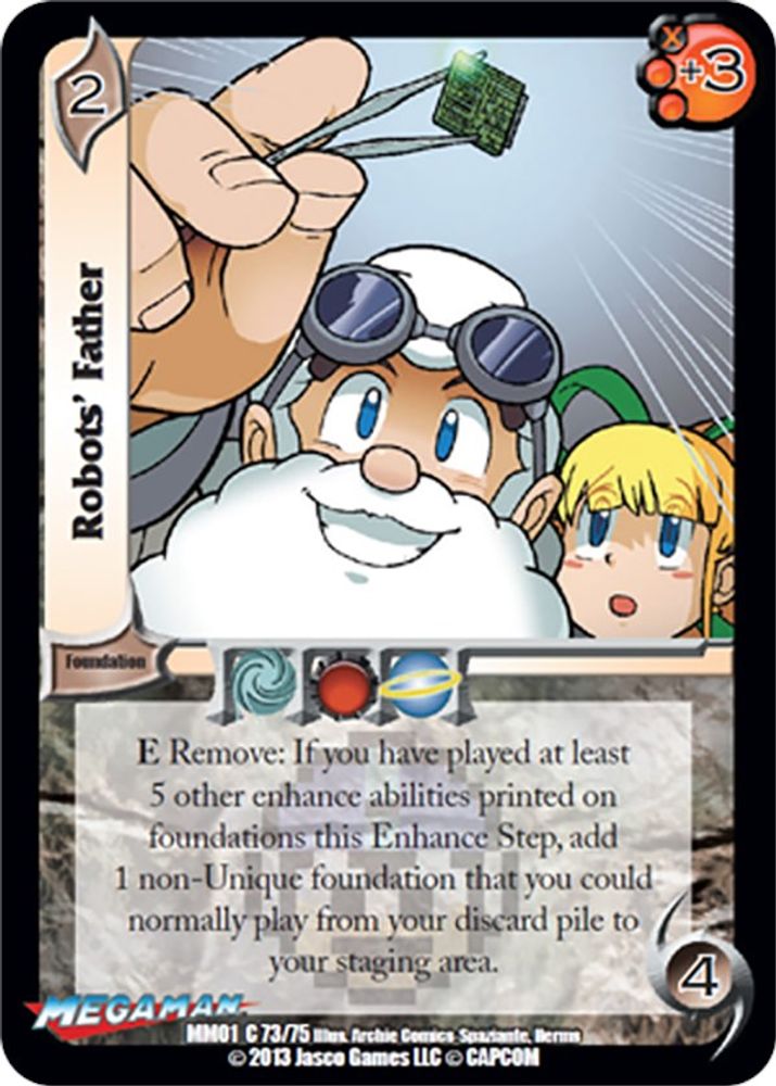 Robots' Father, Standard, front