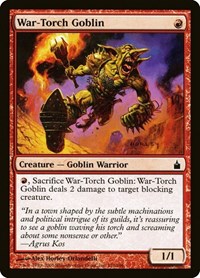 War-Torch Goblin, Ravnica: City of Guilds