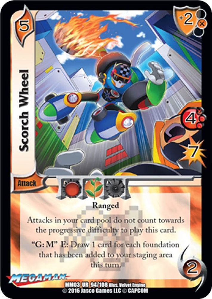 Scorch Wheel, Standard, front