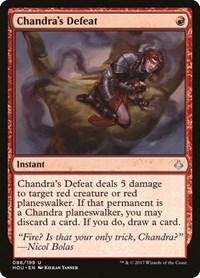 Chandra's Defeat, Hour of Devastation