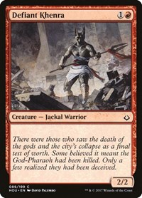 Defiant Khenra, Hour of Devastation
