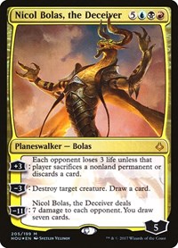 Nicol Bolas, the Deceiver, Hour of Devastation