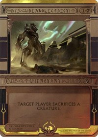 Diabolic Edict, Masterpiece Series: Amonkhet Invocations