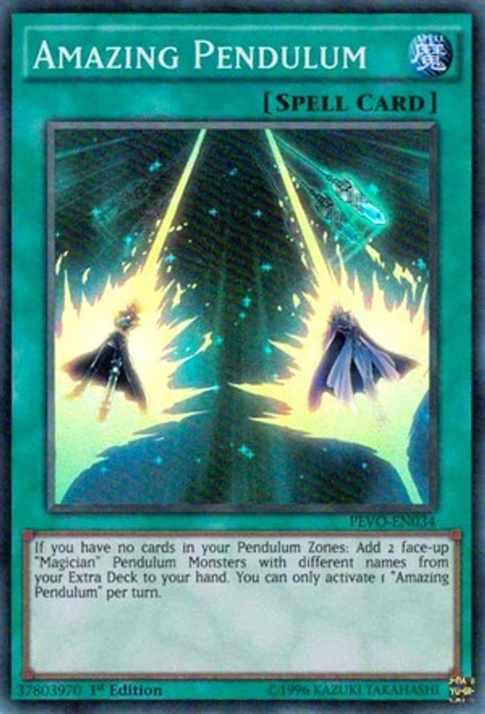 Amazing Pendulum, 1st-edition, front