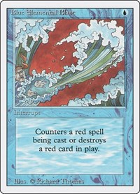 Blue Elemental Blast, Revised Edition