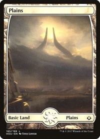 Plains (185) - Full Art, Hour of Devastation