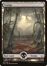 Swamp (187) - Full Art, Hour of Devastation