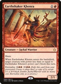 Earthshaker Khenra, Hour of Devastation