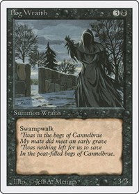 Bog Wraith, Revised Edition