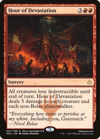 Hour of Devastation, Hour of Devastation