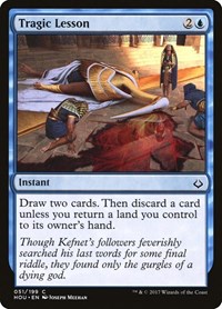 Tragic Lesson, Hour of Devastation