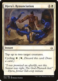 Djeru's Renunciation, Hour of Devastation