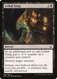Lethal Sting, Hour of Devastation