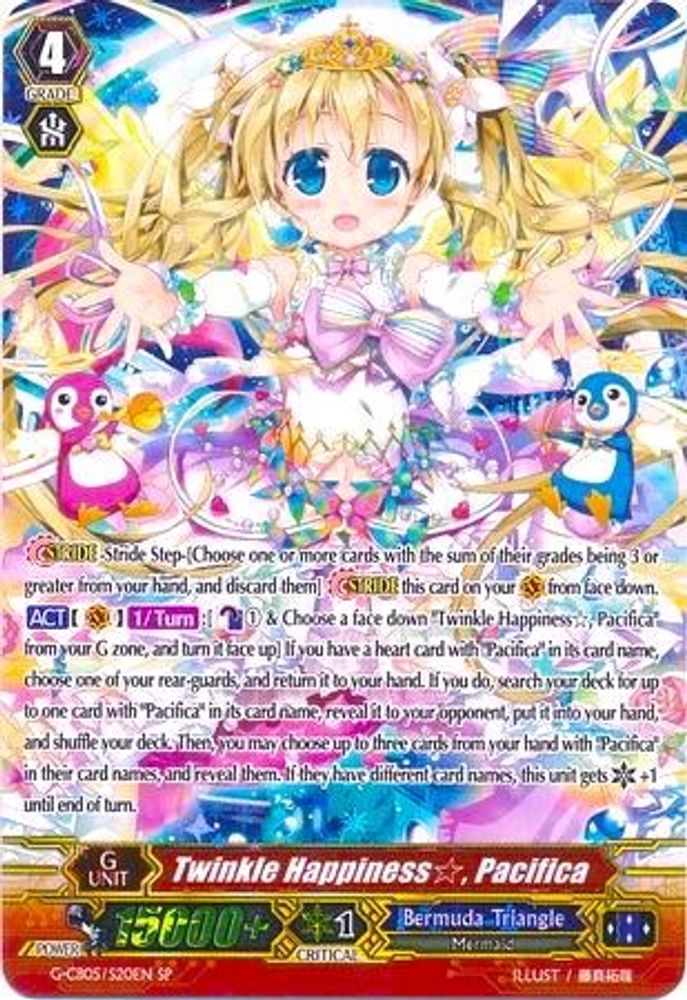Twinkle Happiness, Pacifica (SP), Standard, front