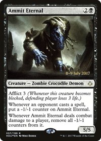 Ammit Eternal, Prerelease Cards