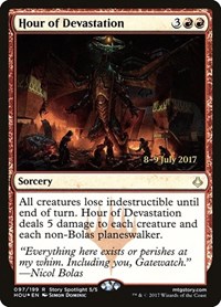 Hour of Devastation, Prerelease Cards