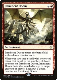 Imminent Doom, Prerelease Cards