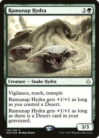 Ramunap Hydra, Prerelease Cards