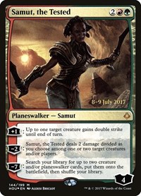 Samut, the Tested, Prerelease Cards