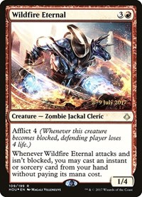 Wildfire Eternal, Prerelease Cards