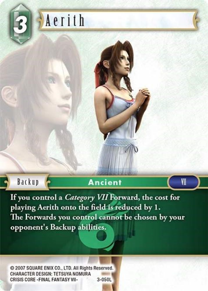 Aerith, Standard, front