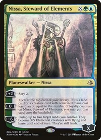 Nissa, Steward of Elements (SDCC 2017 Exclusive), Media Promos