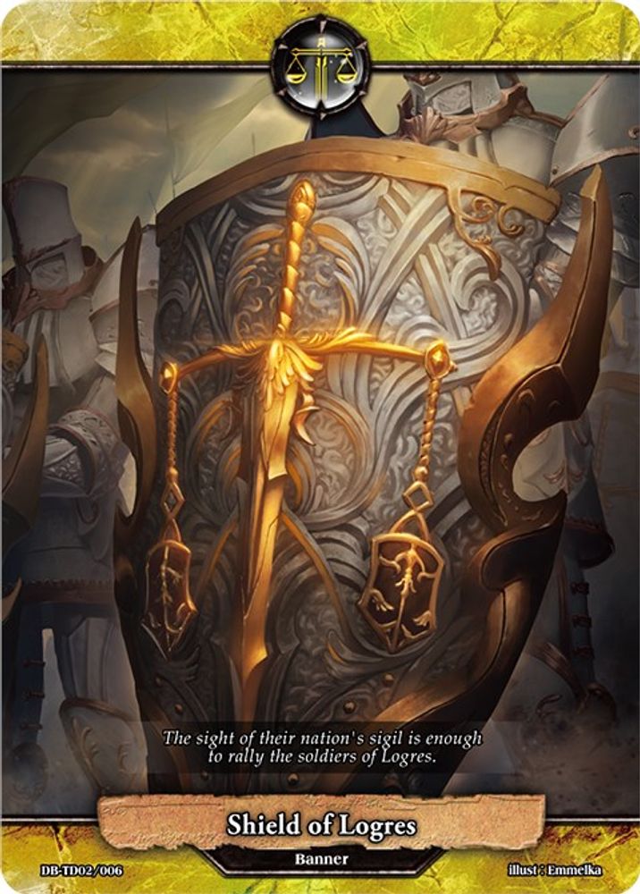 Shield of Logres, Standard, front