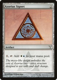 Azorius Signet, Dissension