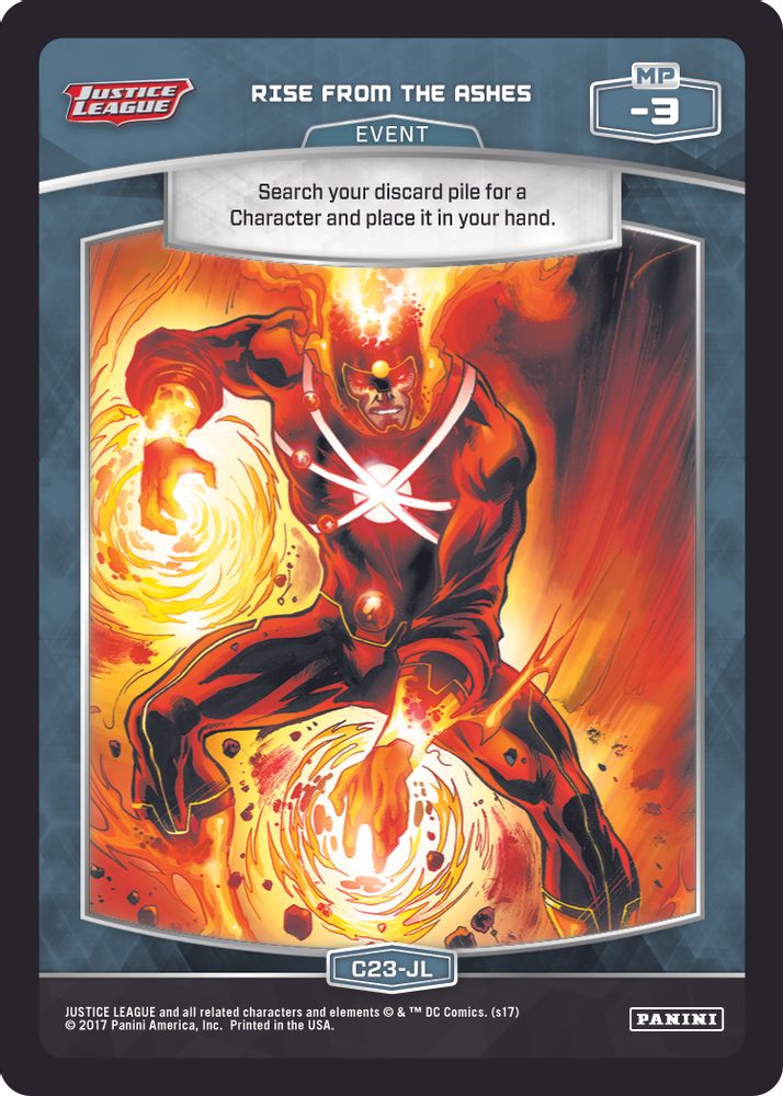 Rise From the Ashes, Standard, front