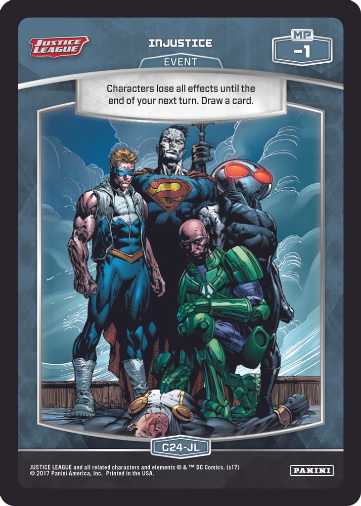 Injustice, Standard, front