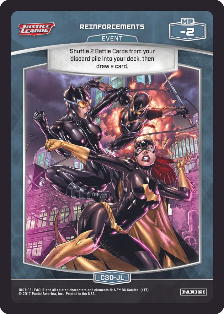 Reinforcements, Standard, front