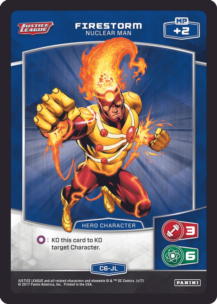Firestorm - Nuclear Man, Standard, front