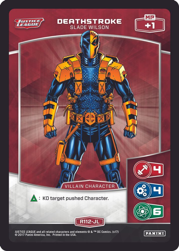 Deathstroke - Slade Wilson, Standard, front