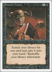 Demonic Tutor, Revised Edition