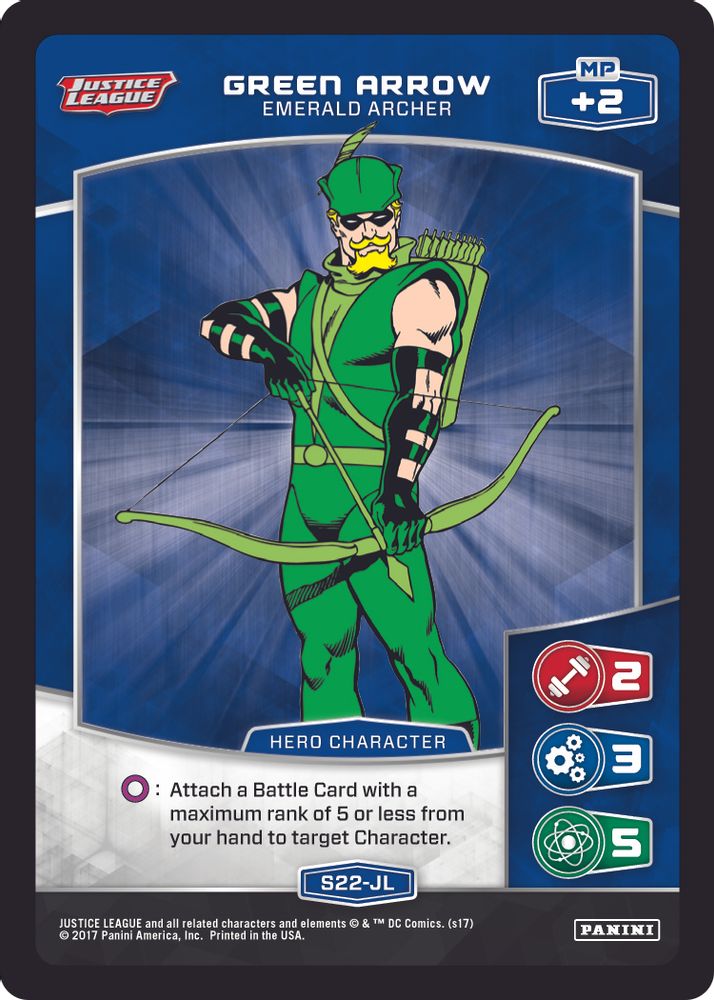 Green Arrow - Emerald Archer (S22-JL), Standard, front