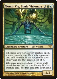 Momir Vig, Simic Visionary, Dissension