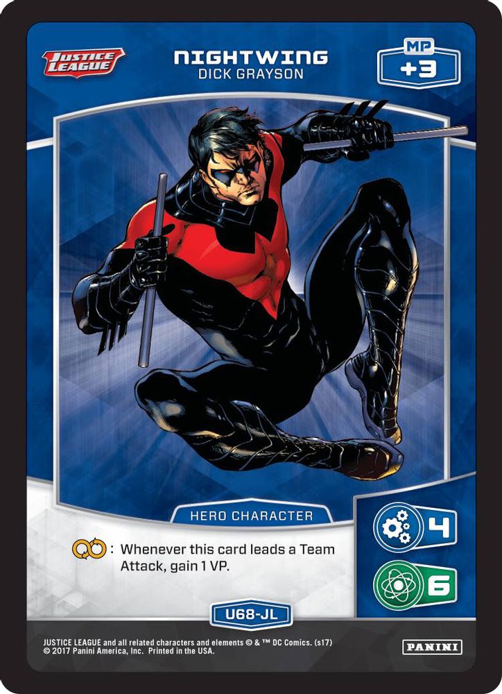 Nightwing - Dick Grayson (U68-JL), Standard, front