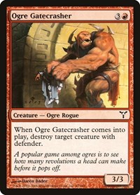 Ogre Gatecrasher, Dissension