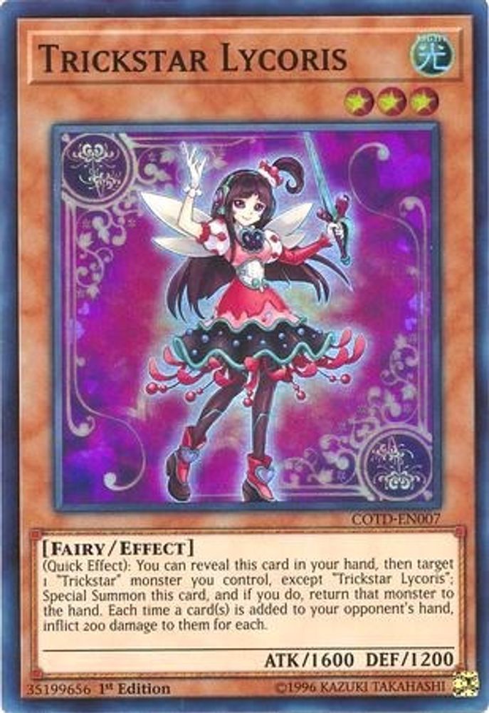 Trickstar Lycoris, 1st-edition, front