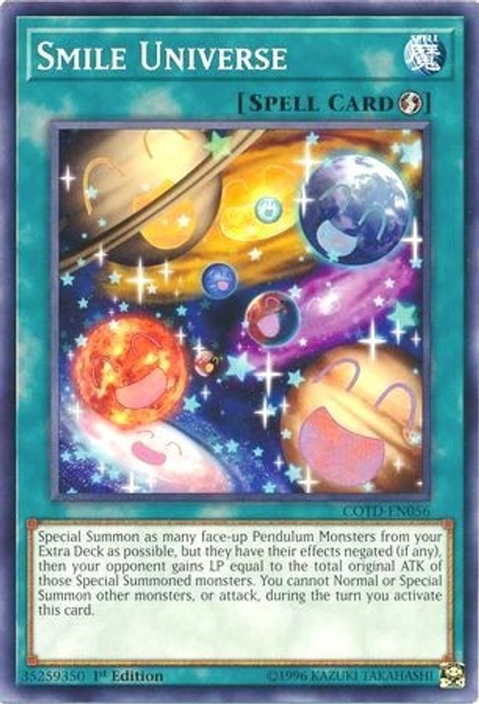 Smile Universe, 1st-edition, front