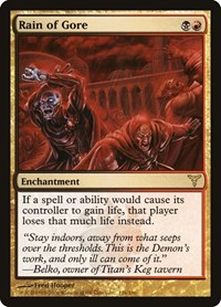 Rain of Gore, Dissension
