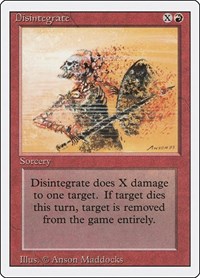 Disintegrate, Revised Edition