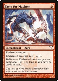 Taste for Mayhem, Dissension