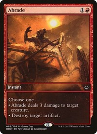 Abrade, Game Day & Store Championship Promos